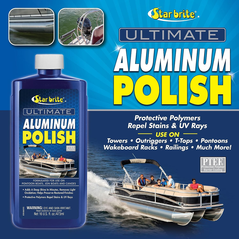 Ultimate Aluminum Cleaner & Restorer - Safely Clean Pontoon Boats