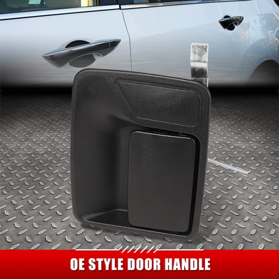 ДЛЯ 99-16 FORD F250-F550 SD CREW CAB ВНЕШНЯЯ ЧЕРНАЯ ГЛАДКАЯ РУЧКА ЗАДНЕЙ ПРАВОЙ ДВЕРИ