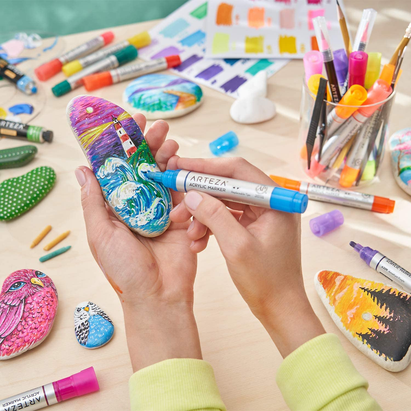 ARTZ-9218 Art-Paint-Pens-And-Markers, Multicolor 20