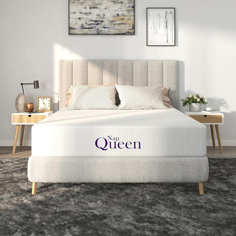 8 Inch Bamboo Charcoal Memory Foam Mattress - Bed in a Box Comfort Solution
