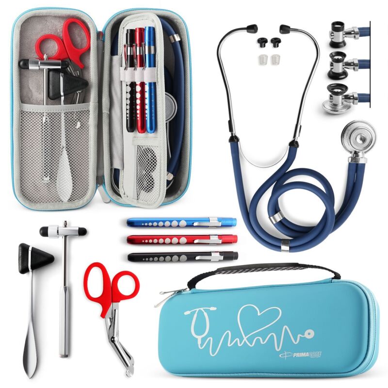 Primacare Kb-9397-bl Stethoscope Case, Supplies Included