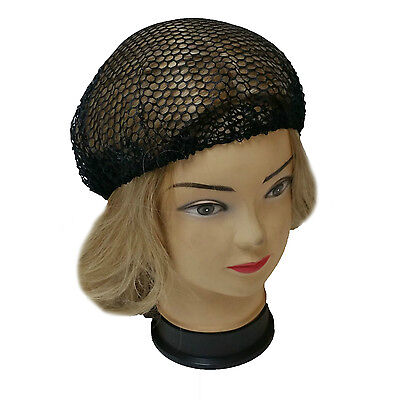 2 PCS Black Nets with Elastic Bands Hair Nets snood wig cap mesh new cosplay