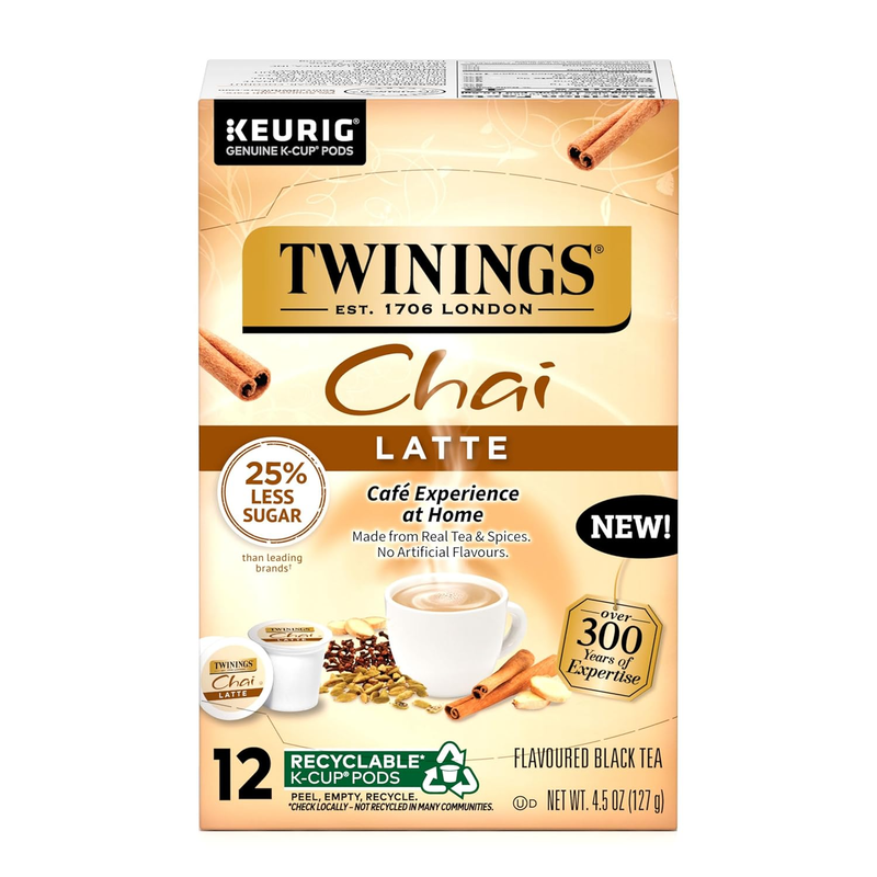 Earl Grey K-Cup Pods for Keurig Premium Caffeinated Black Tea Infused w/ Citrus