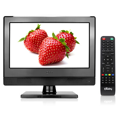 Small TV with Advanced LED Technology   13.3 inch LED TV   HDTV   HDMI, RCA, RF