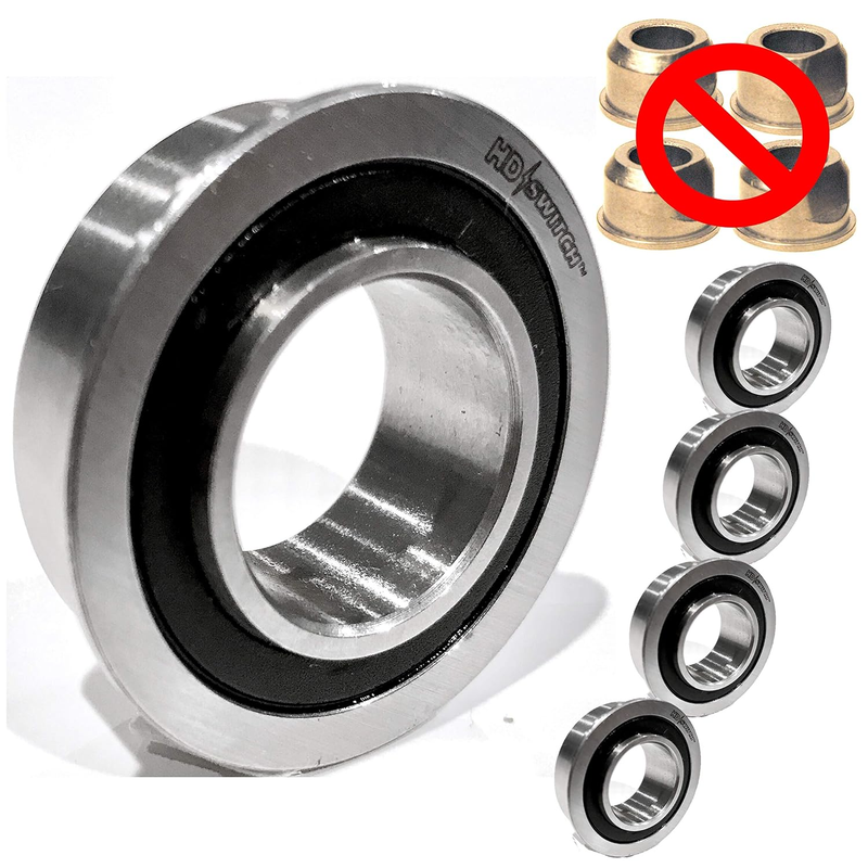 (4 Pack) Bushing to Bearing Conversion for Husqvarna EZ4824 RZ4824 RZ5424 RZ5426