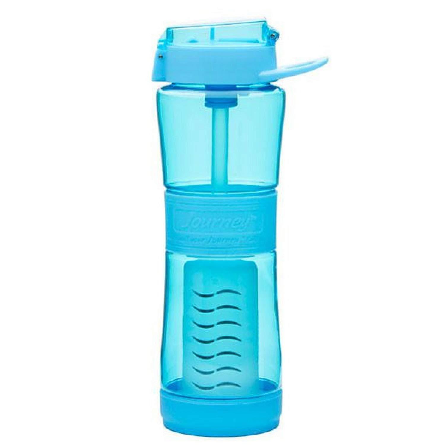 Water Filter Bottle Removes Bacteria Virus Makes Salt Water Safe Camp Emergency