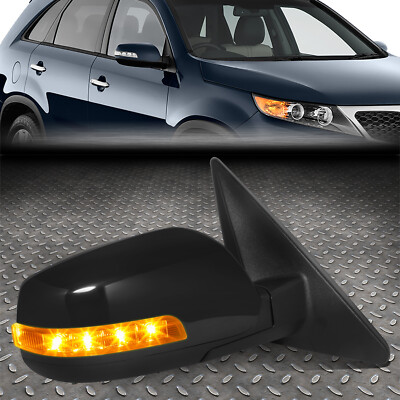 [Питание+Обогрев+BSD+Память+Указатель поворота] Для зеркала правой боковой двери Sorento 14-15