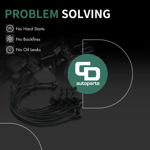 671-4151 OEM 6 Spark Plug Wire for 2.2L 1992-1996 Toyota Camry Celica Celica L4