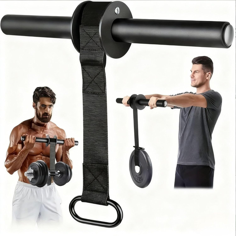 Forearm Strengthener and Wrist Roller, Ultra-Strong Nylon Webbing Wrist & Forear