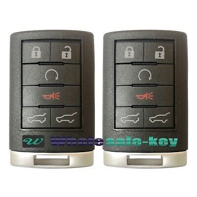 2 For 2007 2008 2009 2010 Cadillac Escalade ESV EXT Keyless Entry Remote Key Fob
