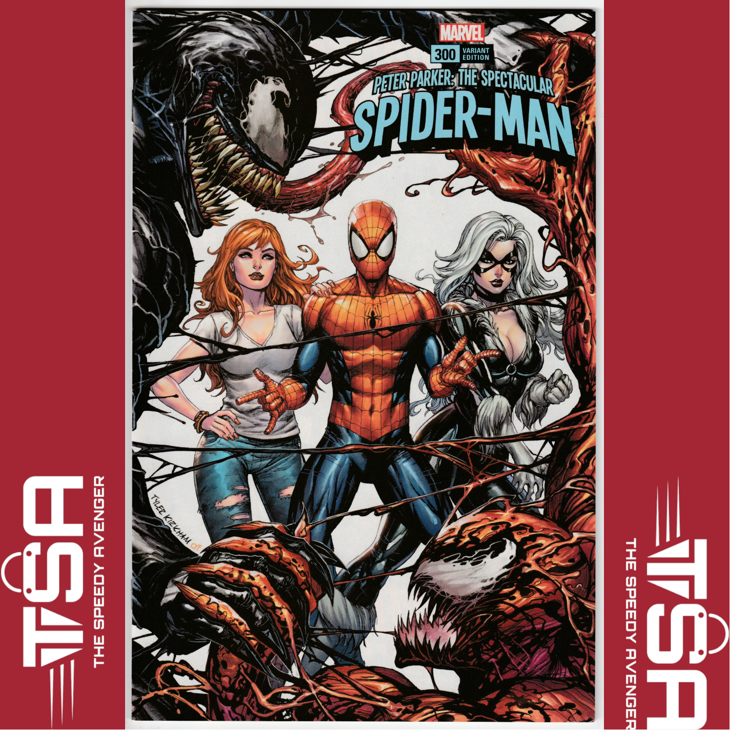 PETER PARKER THE SPECTACULAR SPIDER-MAN #300 (2018) Tyler Kirkham Trade Variant