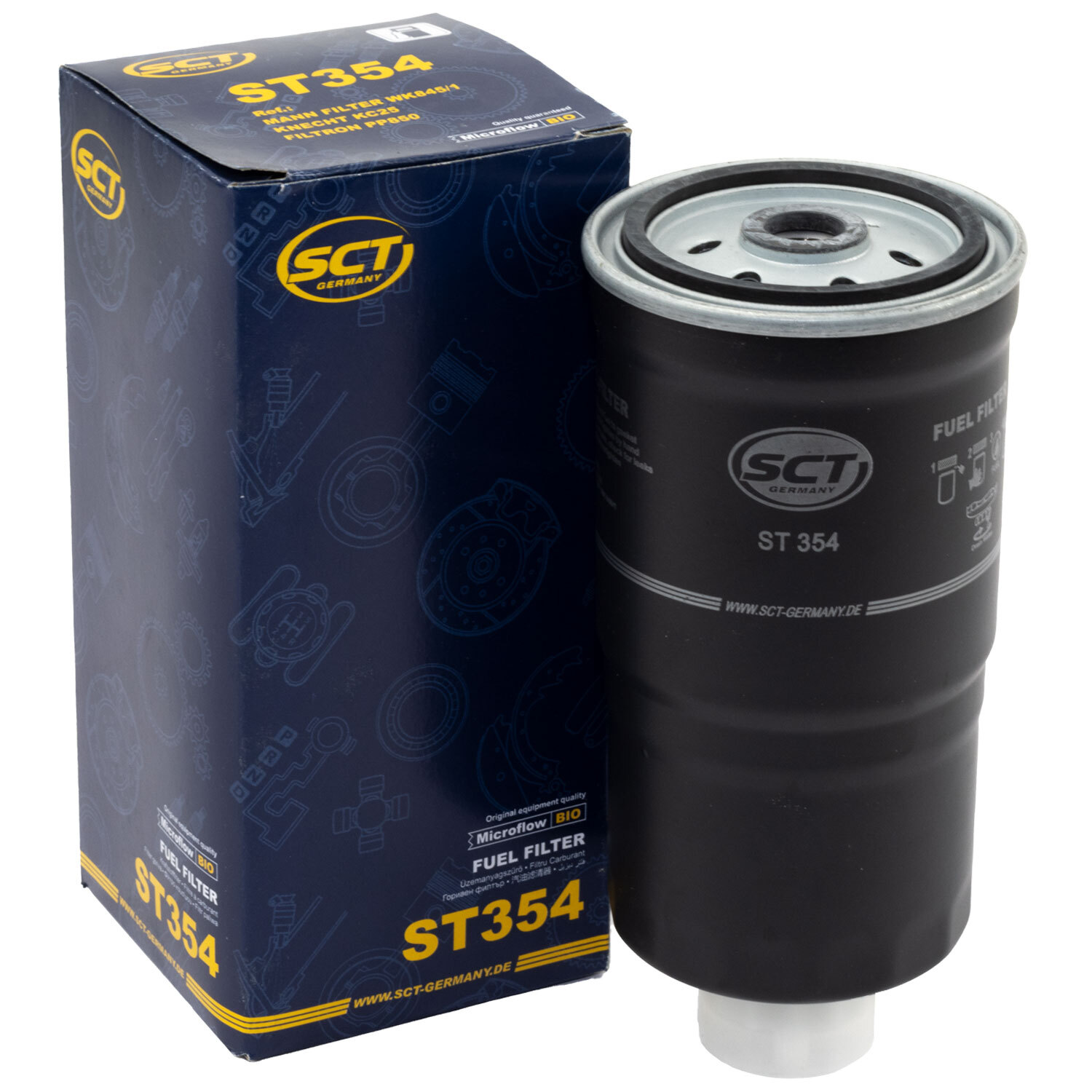 ⭐︎ Kraftstofffilter SCT ST354 für Audi 80 A4 A6 BMW E30 E36 E34