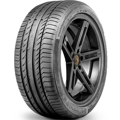 One Tire Continental ContiSportContact 5 SSR 255/35R19 96Y XL (MOExtended)