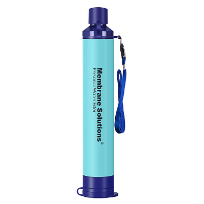 1-6 Pack Personal Water Filter Straw, Portable Water Purifier Filtration