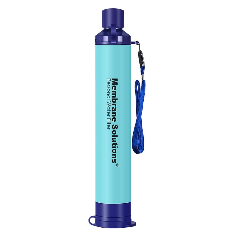 1-6 Pack Personal Water Filter Straw, Portable Water Purifier Filtration