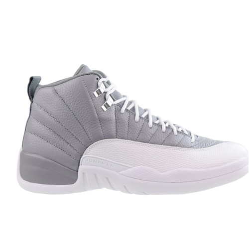 

Мужские кроссовки Air Jordan Retro 12 Stealth-White-Cool Grey CT8013-015