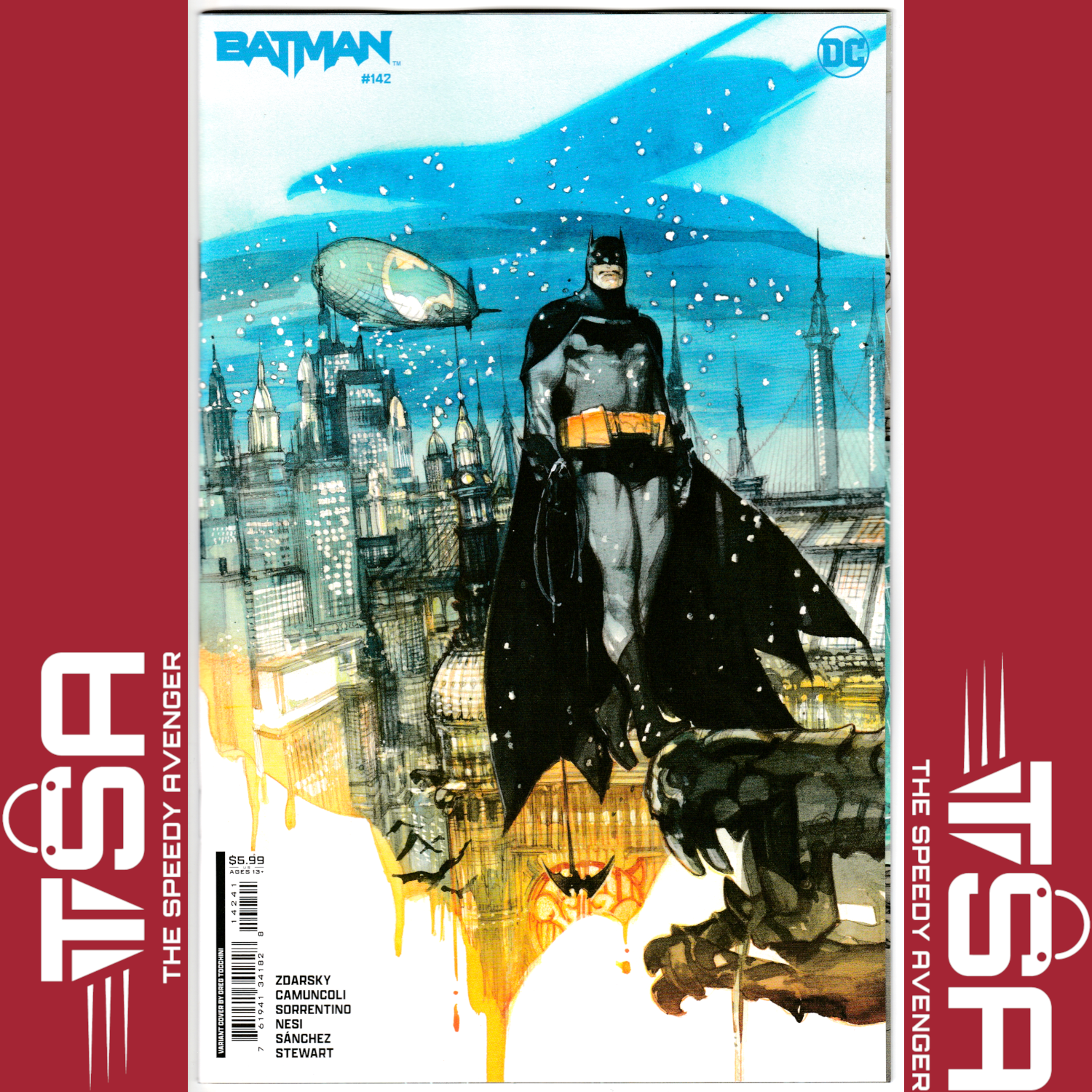BATMAN #142 (Vol 3) JOKER YEAR ONE Greg Tocchini Variant 2024 KEY ISSUE! DC