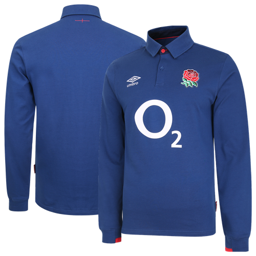 UMBRO UMBRO ENGLAND RUGBY ALTERNATE CLASSIC LONG SLEEVE JERSEY 2020/21 - NAVY - MENS