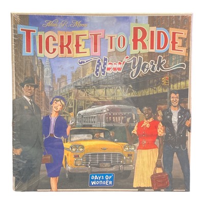 Настольная стратегическая игра Days of Wonder Ticket To Ride в Нью-Йорке