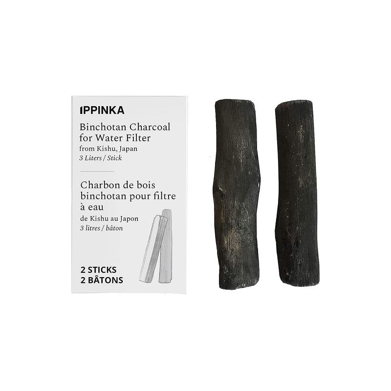 Binchotan Charcoal from Kishu, Japan - Water Purifying Sticks for Great-Tasting