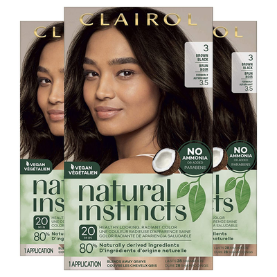 Natural black 2024 hair color