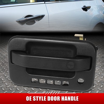 ДЛЯ 04-14 F150 LOBO MARK LT РУЧКА ДЛЯ ОТКРЫВАНИЯ ПЕРЕДНЕЙ ЛЕВОЙ ДВЕРИ С ЧЕРНОЙ ТЕКСТУРОЙ и ЗАМОЧНОЙ СКВАЖИНОЙ