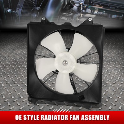 Для 08-12 Honda Accord 4-цилиндровый 6-цилиндровый двигатель OE в стиле OE Вентилятор охлаждения радиатора в сборе