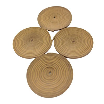 TOFL Baseball & Softball Glove & Mitt Leather Lacing Medium Brown 4 Strings 