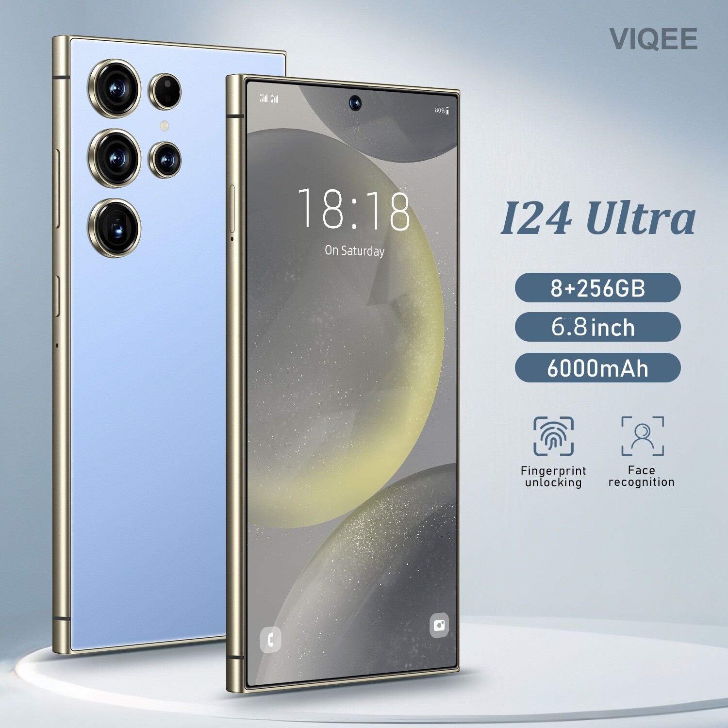S60GB スマートフォン Android 13 64GB I24 Ultra Android 13 Smartphone 6.8