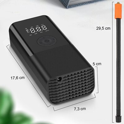 150 PSI Air Compressor Tire Inflator Fits Car Moto Bike Tires Air Pump Portable