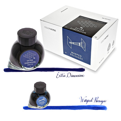 Colorverse Extra Dimension & Warped Passages Ink - 2 Bottle Set (65ml + 15 ml)