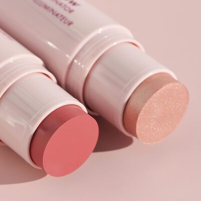 WANDER Beauty 'On The Go Glow' Cream Blush & Illuminator 2-in-1 (Bare/Nude Glow)