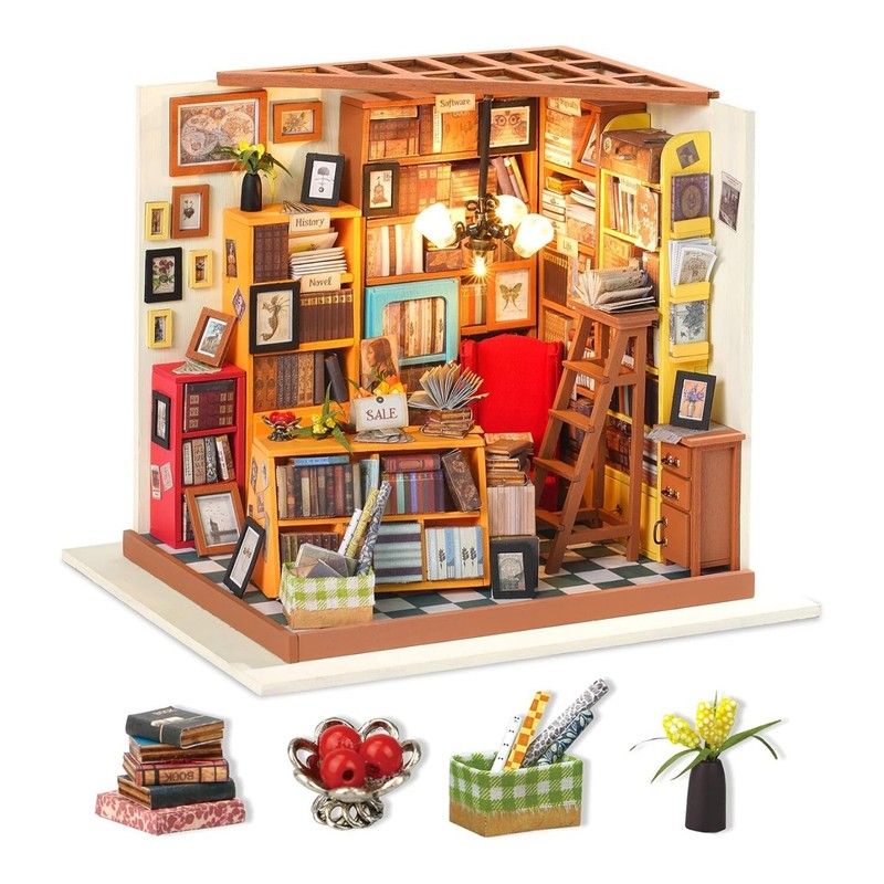 Rolife DIY Doll House Kit With Furniture Miniature 3D Model