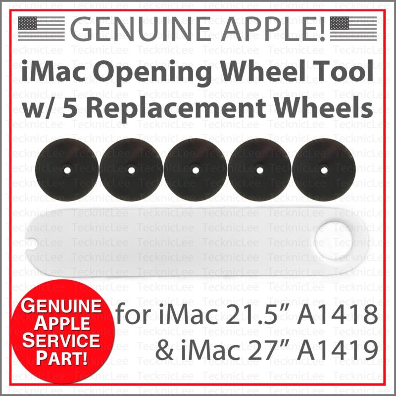 Apple 6pcs iMac LCD Screen Adhesive Open/Cut Wheel Tool 21.5” A1418 & 27” A1419