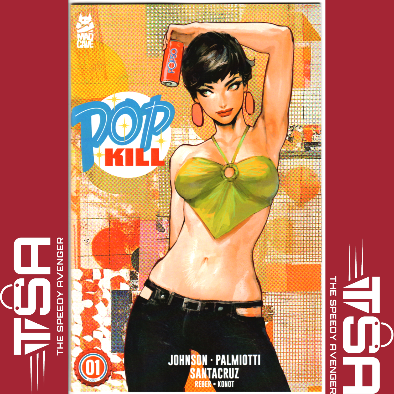 POP KILL #1 (Mad Cave) Maika 'Sozomaika' Sozo Trade Variant Exclusive Ltd 400