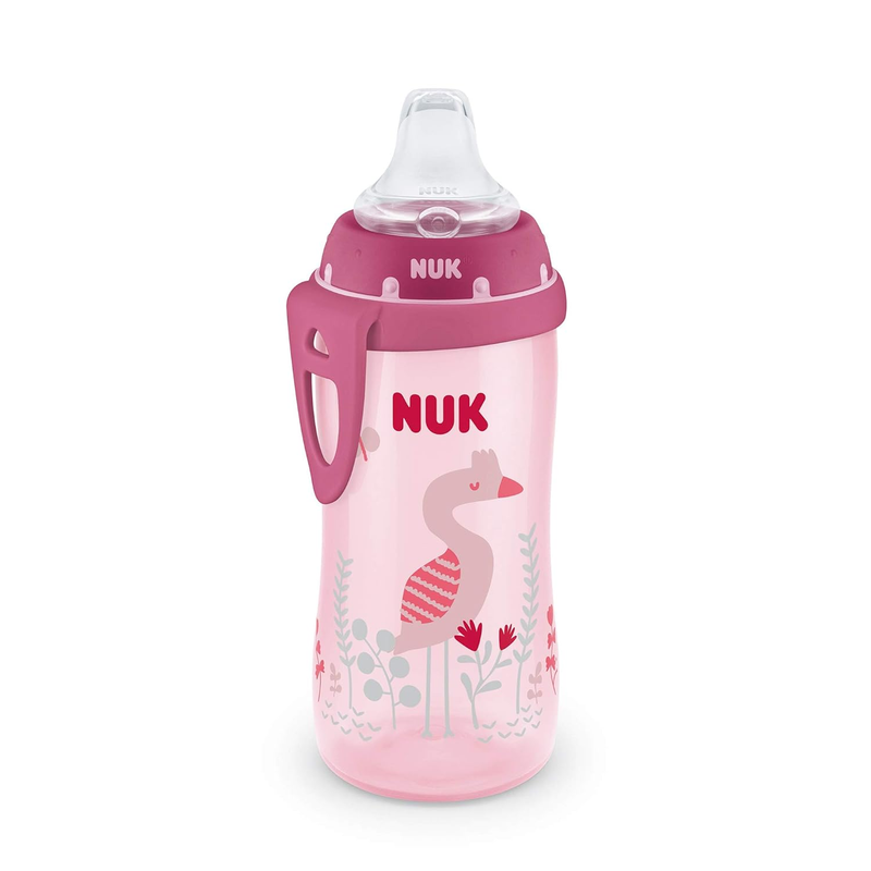 Silicone Spout Active Cup, Flamingo or Dinosaur Assorted Col