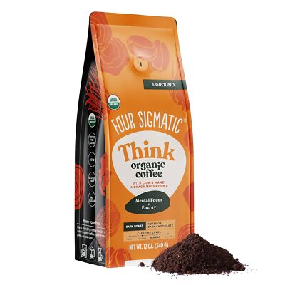 ORGANIC RYZE MUSHROOM COFFEE Brand New Bag 16 Servings