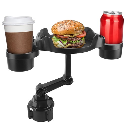 Car Water Cup Holder Mount Stand Expander 360° Rotating Car Tray Bottle Holder