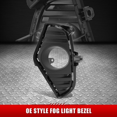 Для 19-21 Toyota Rav4 OE Style Передняя левая противотуманная фара водителя/Отделка ободка фонаря