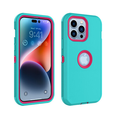 For iPhone 15 Pro Max 14 13 12 11 XS Max Phone Case Cover Fits Otterbox Defender