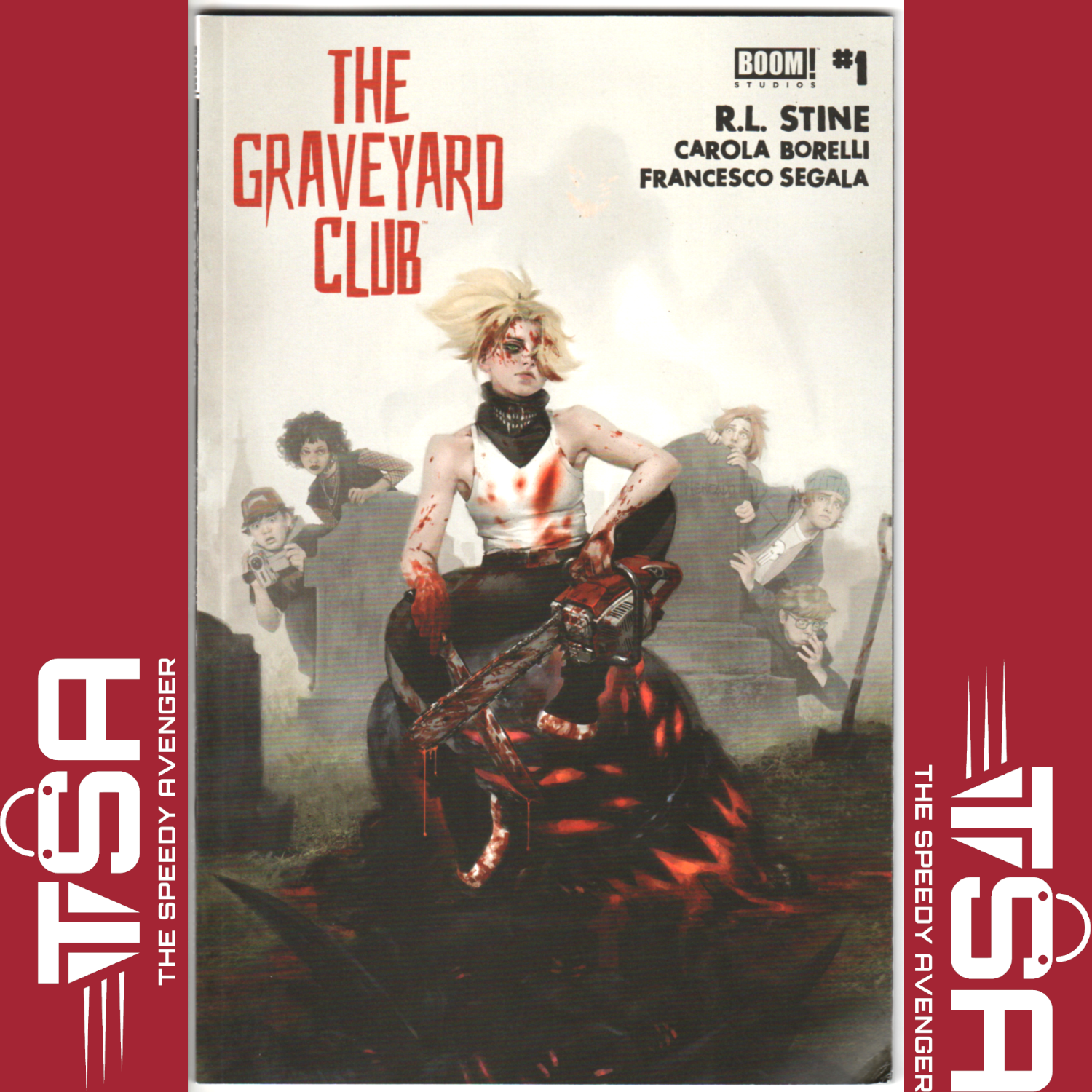 THE GRAVEYARD CLUB #1 Miguel Mercado Erica Slaughter SIKTC Variant 2024 BOOM!