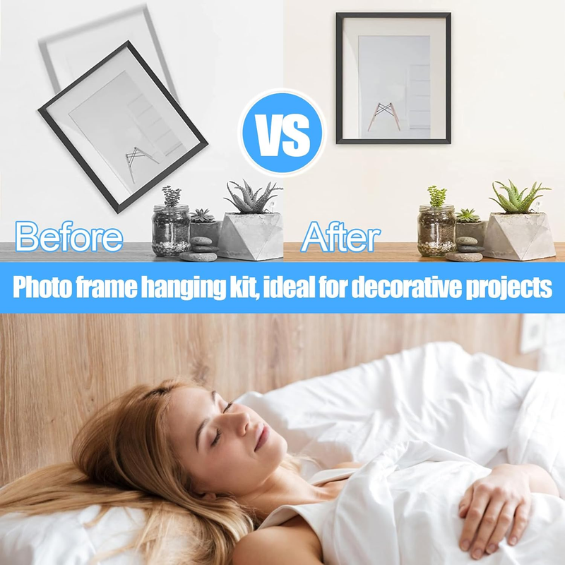 Picture Hangers, 100 Pieces Picture Hanging Kit Including 30lb and 50lb Picture