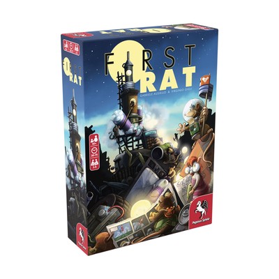 Pegasus Spiele Boardgame First Rat Box EX/NM