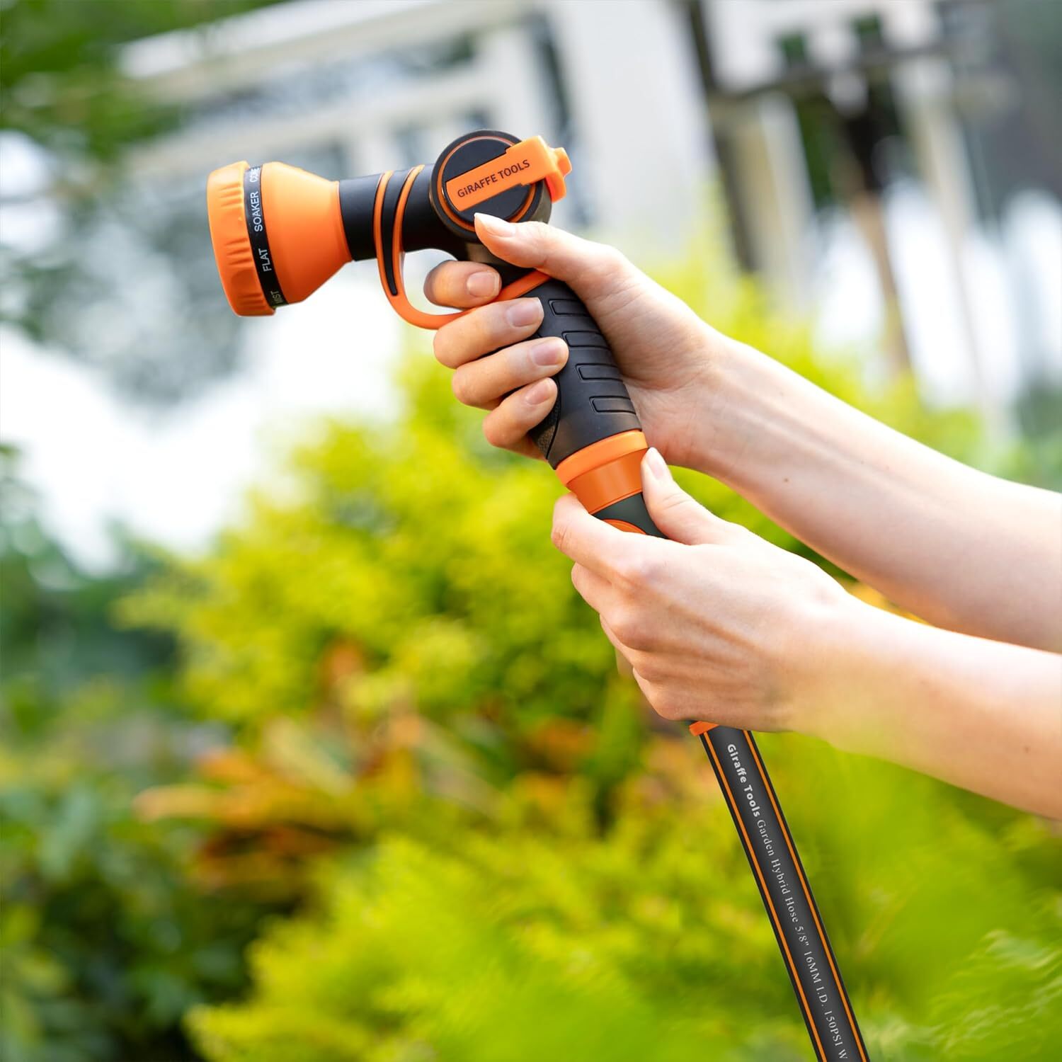 Giraffe Tools Garden Hose Hybrid Water Hose 3/4" x 12ft, 25ft Male to Female NEW