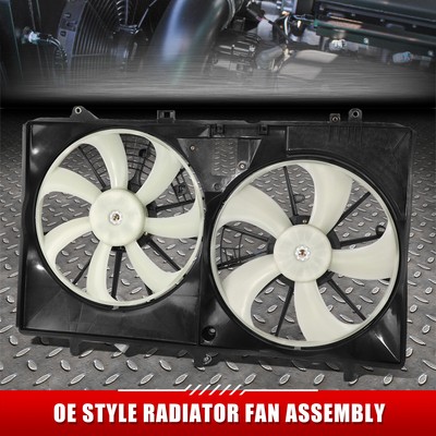 Для 11-13 Toyota Sienna 2,7 л без буксировочного пакета OE Вентилятор охлаждения радиатора в сборе