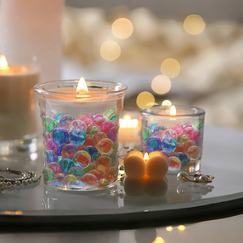 120,000 Floral Beads for Centerpieces Rainbow Vase Filler Beads for Soilless Pla