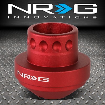 NRG ДЛЯ 92-97 CIVIC PRELUDE DEL SOL РУЛЕВОЕ КОЛЕСО С КОРОТКИМ ПЕРЕХОДНИКОМ СТУПИЦЫ КРАСНЫЙ