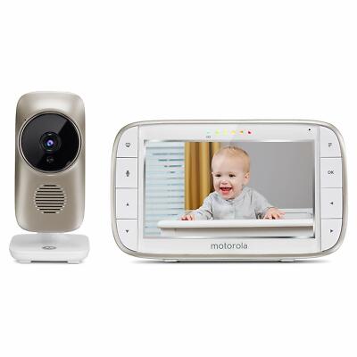 Motorola (MBP845CONNECT) 5-inch Video Baby Monitor w/ Wi-Fi 2 way audio