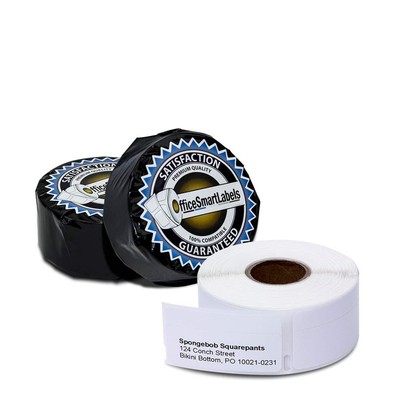 OfficeSmartLabels - 3/4'' x 2'' Multipurpose/Return BLANK Address Labels, Compa...