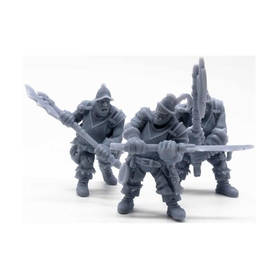 Fantasy Miniatures - Loose Miniatures Forged Path Miniature  Ogres At Arms  NM